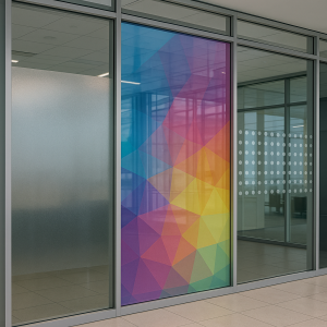 Custom Graphic Window Film for Offices and Commercial Spaces in Southlake, TX