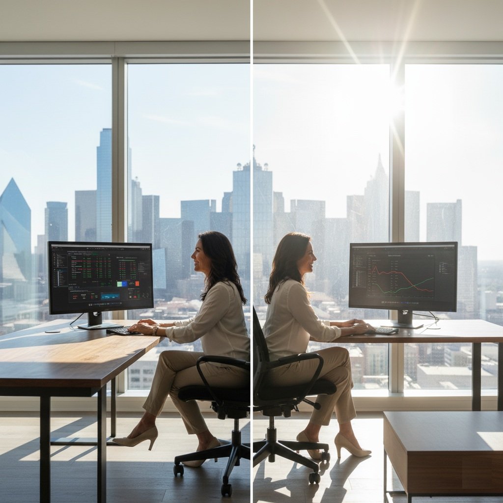 The Hidden Benefits of Anti-Glare Window Films for Home Offices