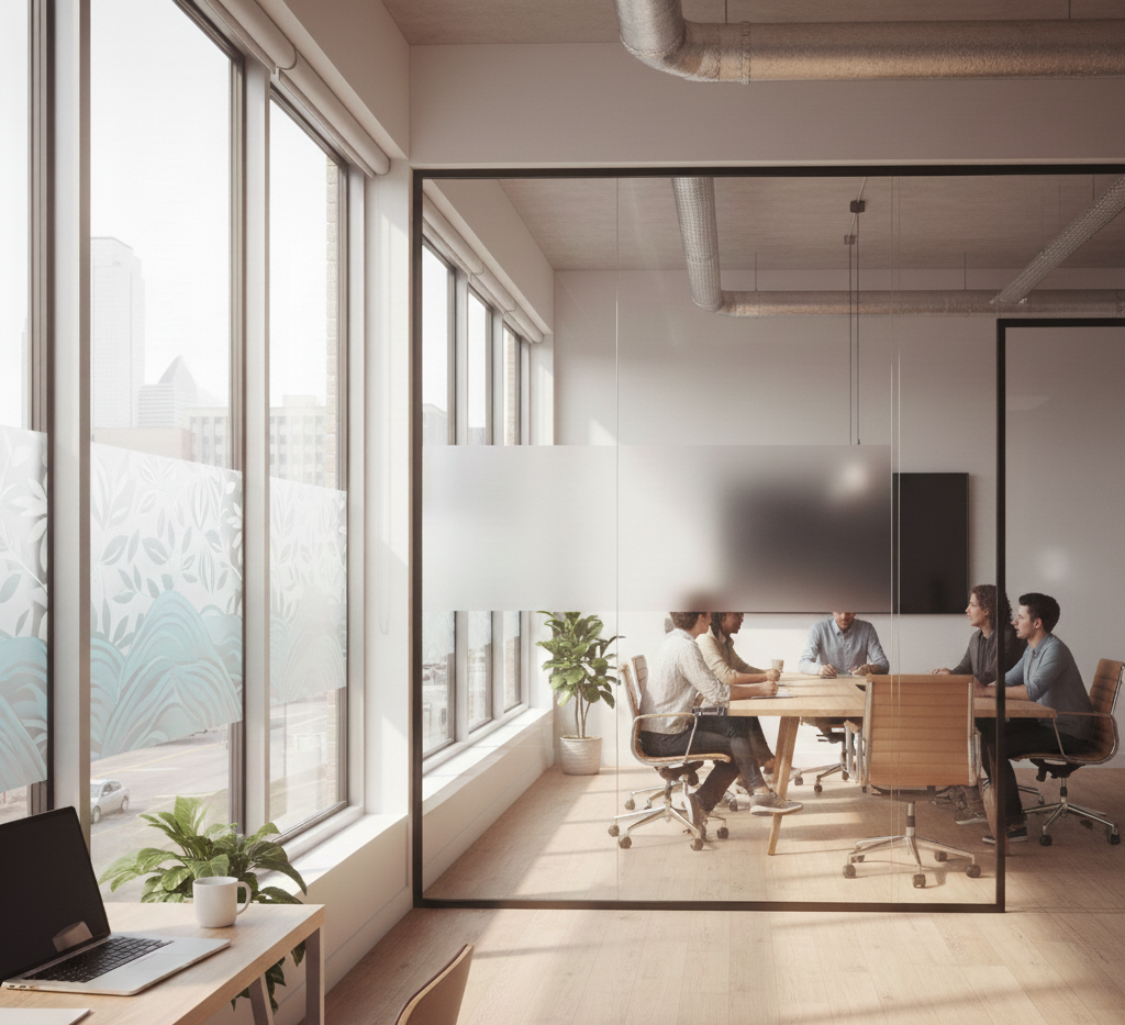 Decorative Window Films for Modern Offices OOVO