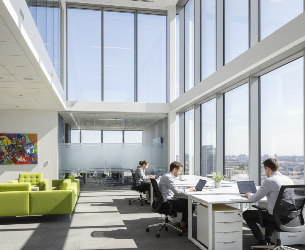 How Commercial Window Film Improves Offices and ROI
